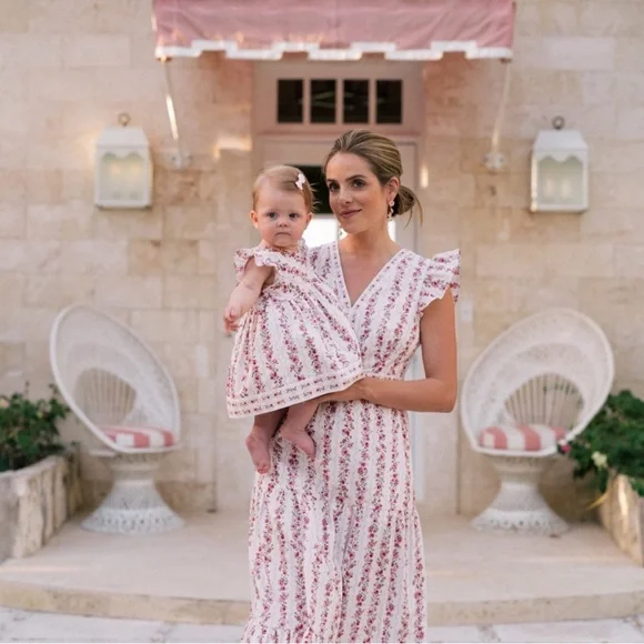 Gal Meets Glam Pink Floral Rosie Dress - Picture 2 of 3